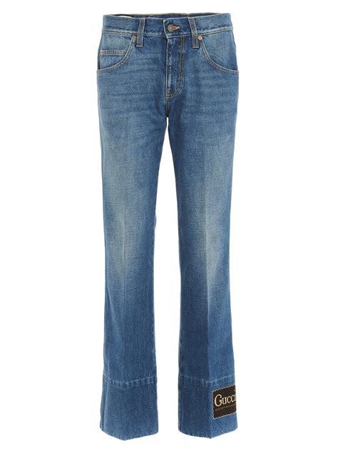 gucci flare jeans|Gucci denim jeans.